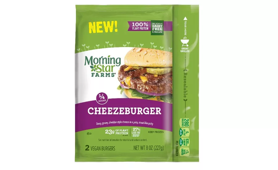 MorningStar cheezeburger