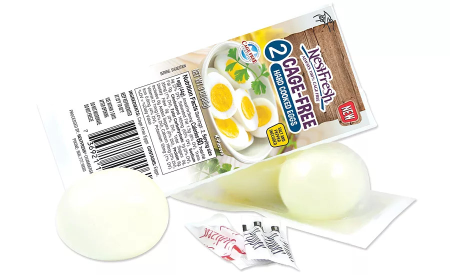 NestFresh hard cooked eggs