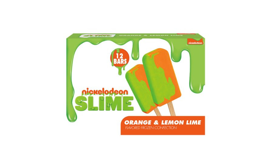 Nickelodeon green slime frozen treats 