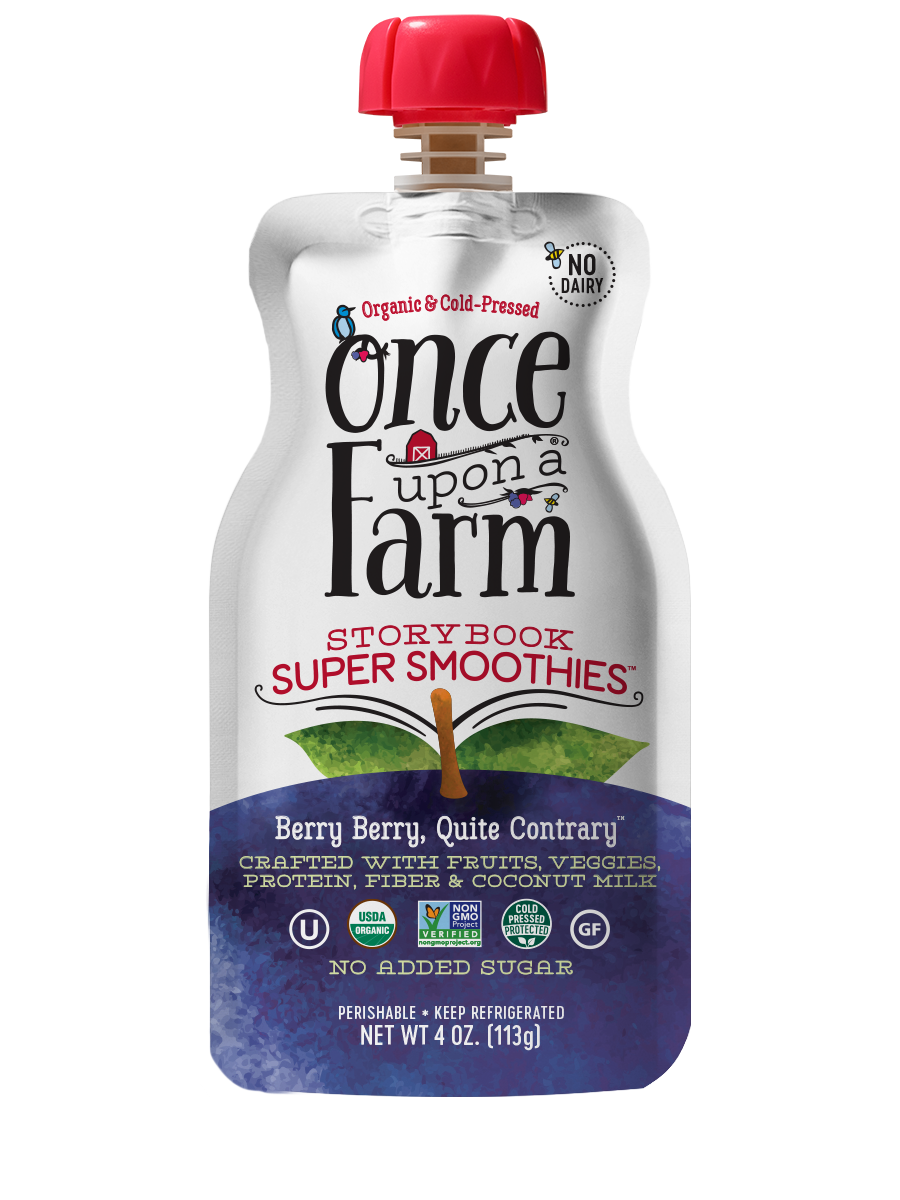 Once Upon a Farm Smoothie Pouch Berry