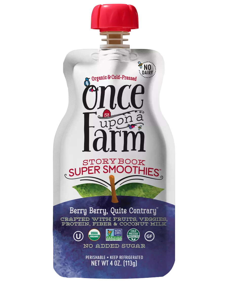 Once Upon a Farm Smoothie Pouch Berry
