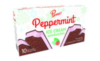 Pierre's peppermint ice cream sandwiches