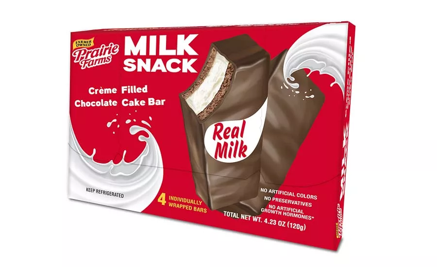 Prairie Farms Milk Snack Chocolate Cake Bar