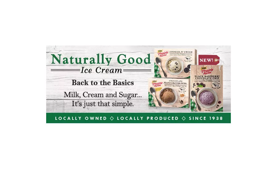 Prairie Farms Naturally good ice cream