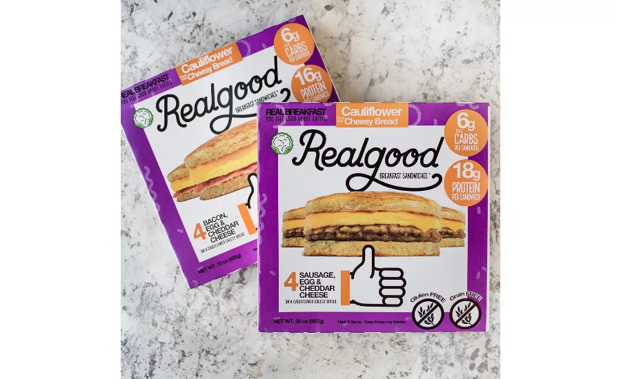 Real Good Foods low carb breakfast sandwiches