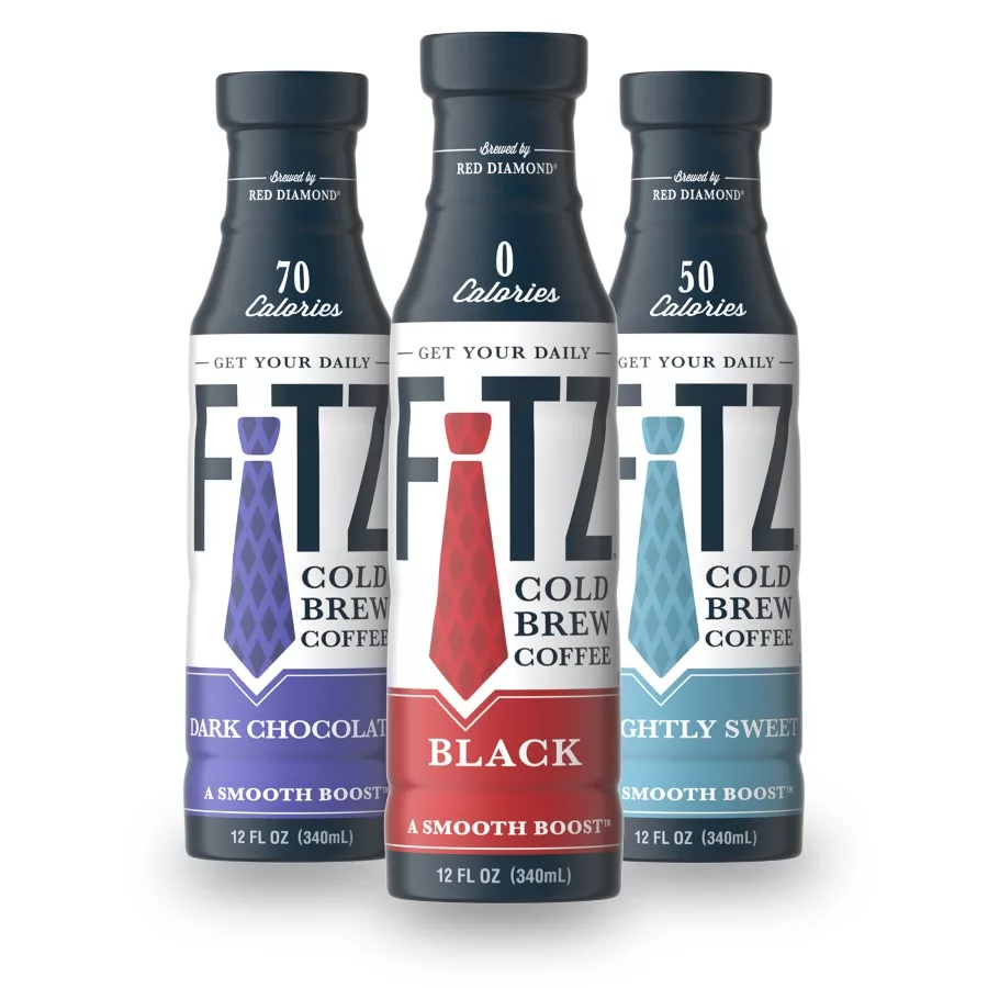 Red Diamond Fitz Bottles