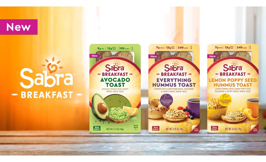 Sabra Hummus toast