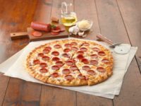 Schwan's Foodservice Big Daddy's Primo Par-Baked Uncured Turkey & Beef Pepperoni Pizza