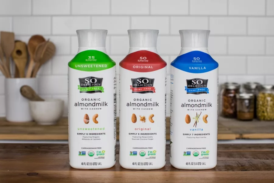So Delicious Dairy Free Organic Almondmilk with Cashew