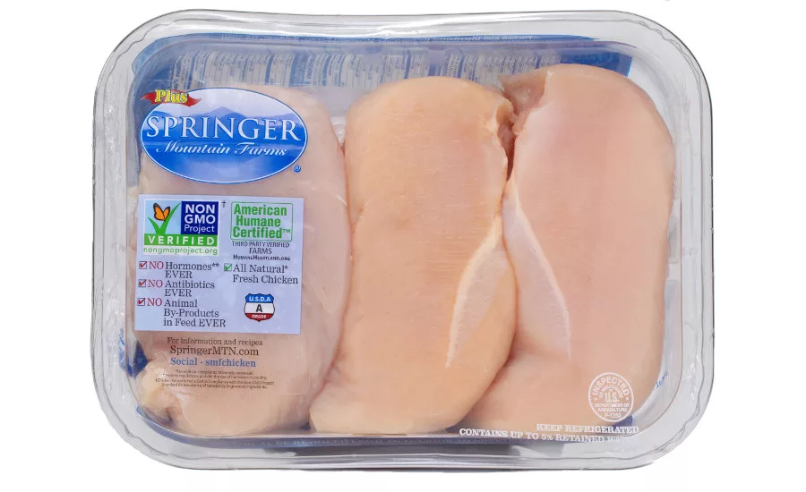 Springer Mountain Farms PLUS line of chicken
