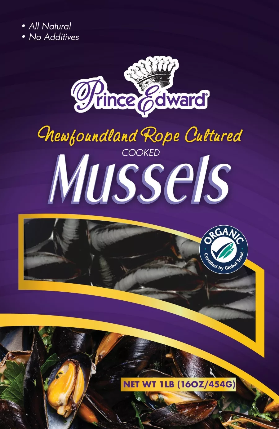 Stavis Seafoods Whole organic mussel
