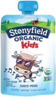 Stonyfield Choco Mooo yogurt