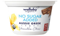 Wallaby Organic no sugar added yogurt