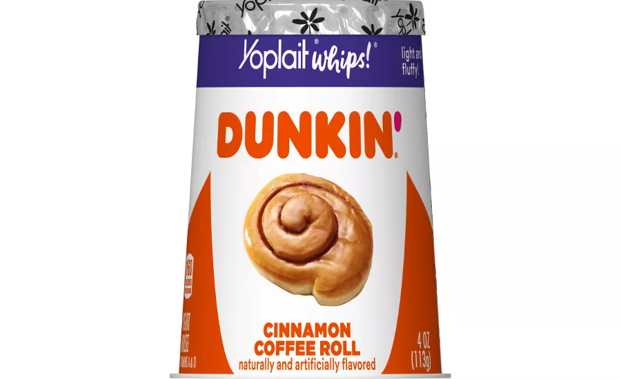 Yoplait Cinnamon Coffee Roll yogurt
