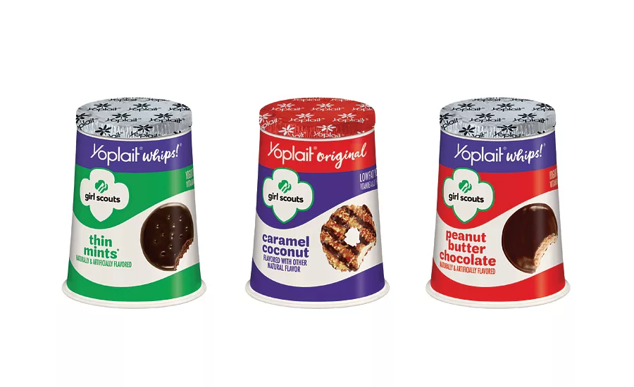 Yoplait Girl Scouts Cookie yogurt