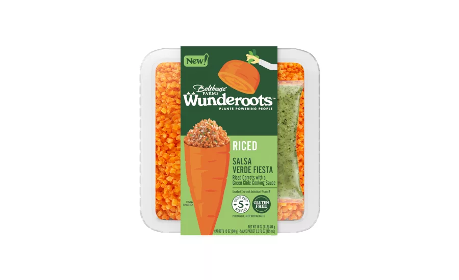 Vegan Salsa Verde Riced Carrot Wunderoots Bolthouse Farms