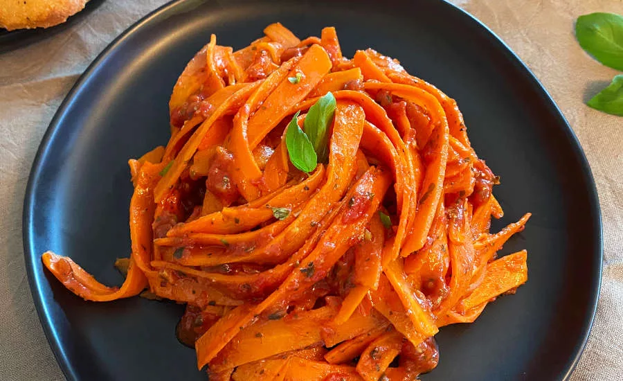 Plant Based Vegan Carrot Fettuccine Bolthouse Farms Wunderoot
