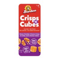 Sharp Cheddar Crisps and Colby Jack Cubes