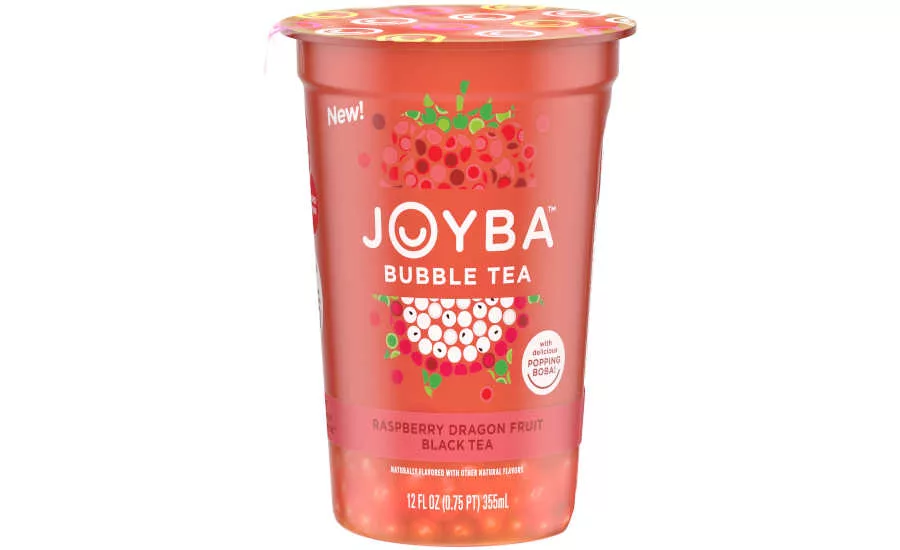 Bubble Tea Raspberry Dragon Fruit Black Tea Joyba Del Monte