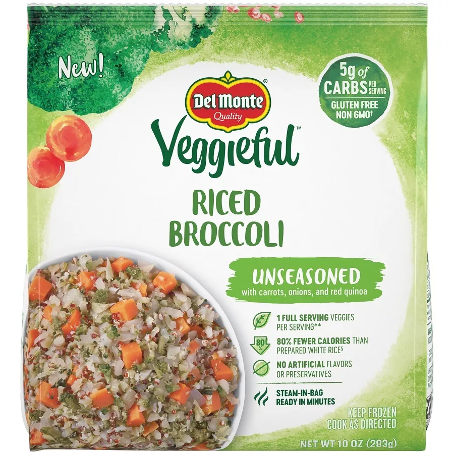Riced Broccoli Unseasoned Del Monte