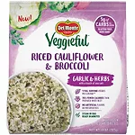 Riced Cauliflower Broccoli Garlic Herbs Del Monte