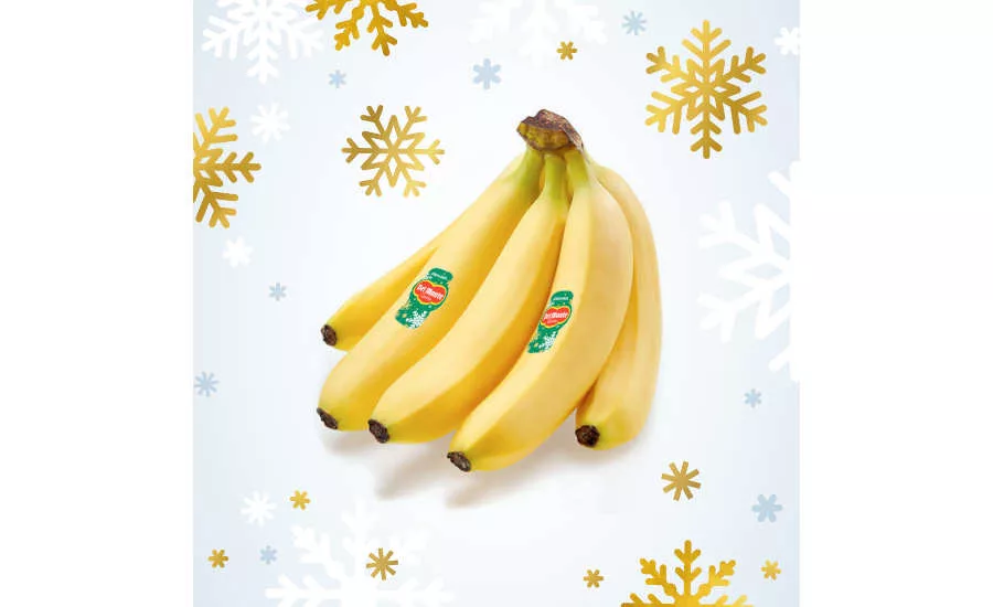 Holiday Labels Bananas Del Monte
