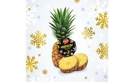 Holiday Labels Pineapple Del Monte