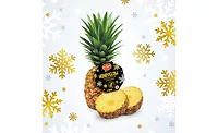 Holiday Labels Pineapple Del Monte