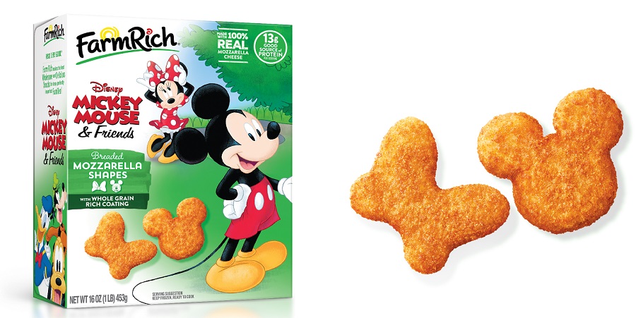 Farm Rich Disney Mickey and Minnie Mouse Mozzarella Snacks