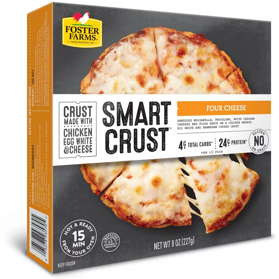 Foster Farms Smart Crust Pizza Four Cheese