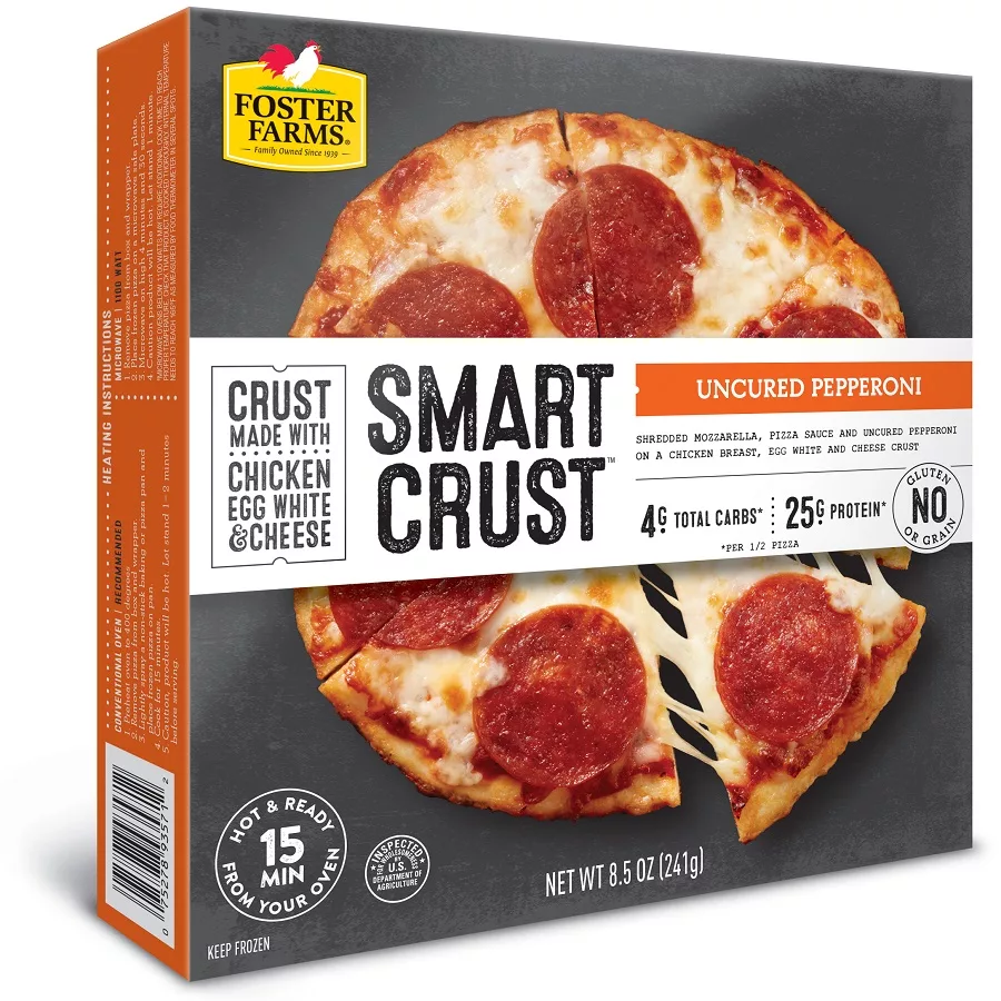 Foster Farms Smart Crust Pizza Uncured Pepperoni