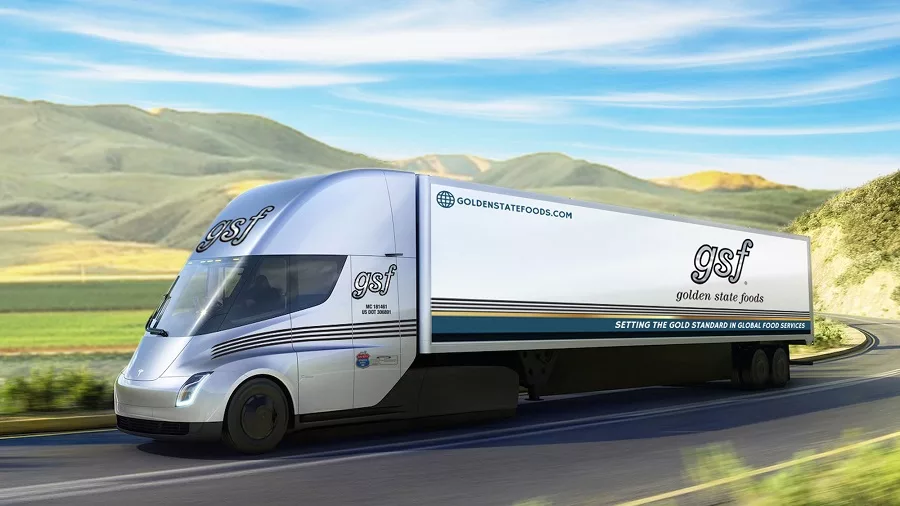 Golden State Foods Truck Foodservice Distribution