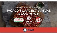 Hormel World's Largest Pizza Party Slice Out Hunger Pandemic Frontline Healthcare Workers