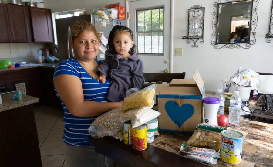 Feeding Families KeHE Children's Hunger Fund Pandemic Serving Goodness