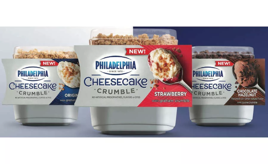Kraft Philly Cream Cheese Cheesecake Crumbles Single Serve Desserts