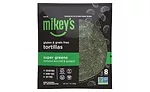 Vegan Grain Free Gluten Free Supergreens Tortillas Mikey's