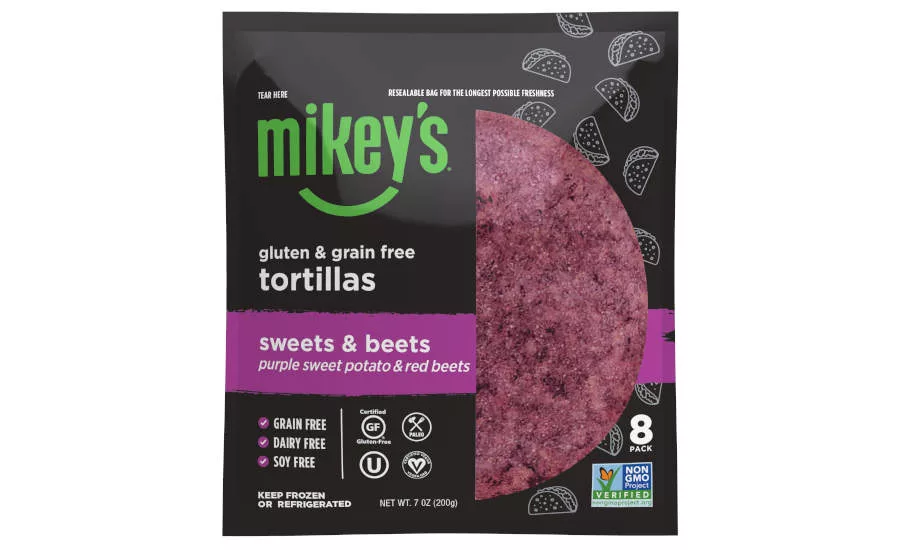 Vegan Grain Free Gluten Free Beet Tortillas Mikey's