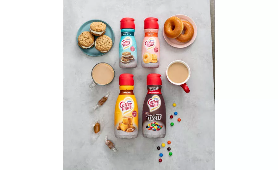 M&Ms Glazed Donut Oatmeal Creme Pie Caramel Candy Coffee Mate Creamer