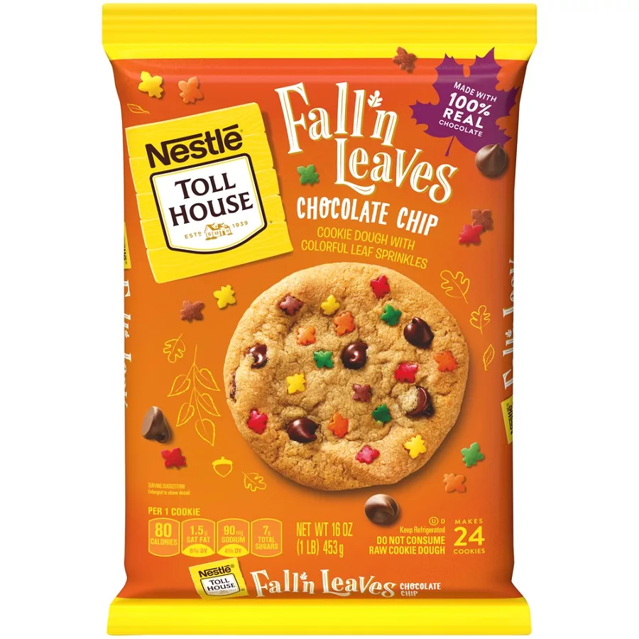 Toll House Fall'n Leaves Chocolate Chip Cookie Dough Seasonal