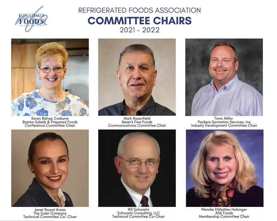 Refrigerated Foods Association RFA Committee Members 2021