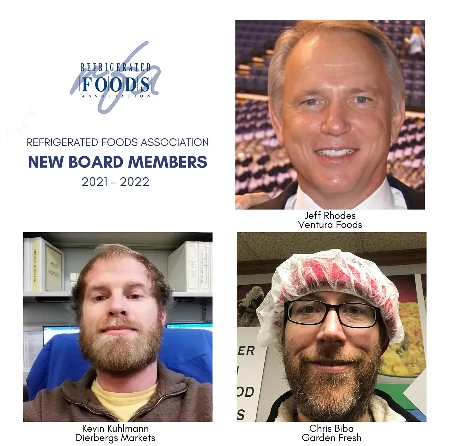 Refrigerated Foods Association RFA New Board Members 2021