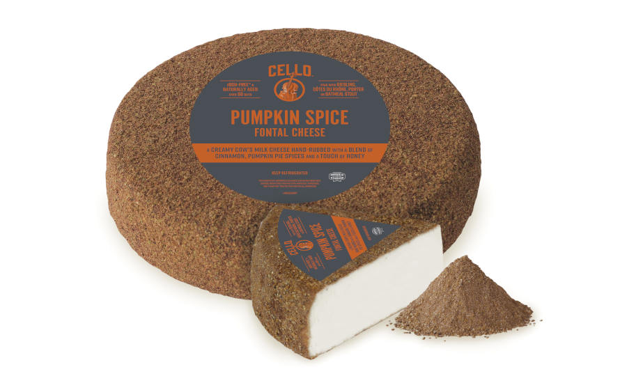 Cello Pumpkin Spice Rubbed Cheese Wisconsin Schuman