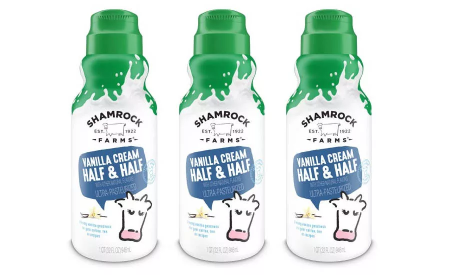 Half and Half Vanilla Shamrock Farms