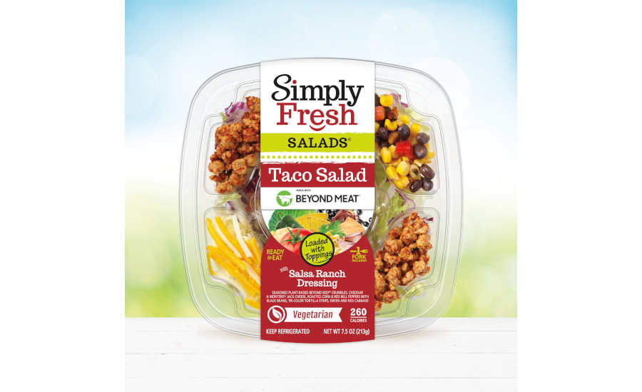 Beyond Meat Taco Salad RTE Simply Fresh FiveStar Foods