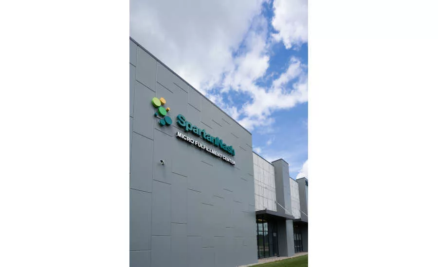 Online Grocery Micro-Fulfillment Center Caledonia Michigan SpartanNash