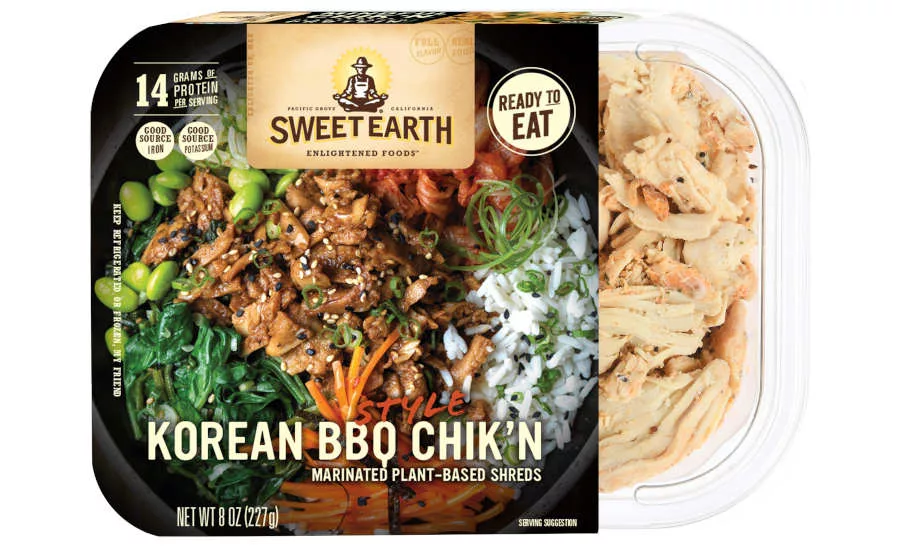 Plant Based Chicken Korean BBQ Sweet Earth Nestle
