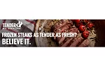 Frozen Steak Stock Yards US Foods Tender by Design Logo