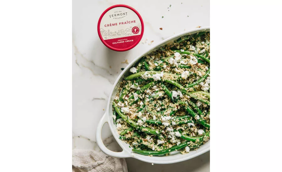 Green Bean Casserole Creme Fraiche Vermont Creamery