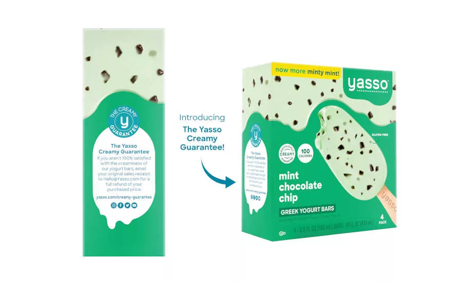 Frozen Greek Yogurt Desserts Yasso Creamy Guarantee Refund