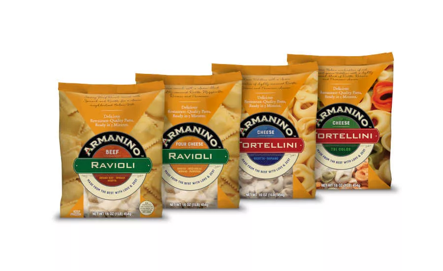 Fresh Ravioli Tortellini Redesigned Packaging Armanino Foods